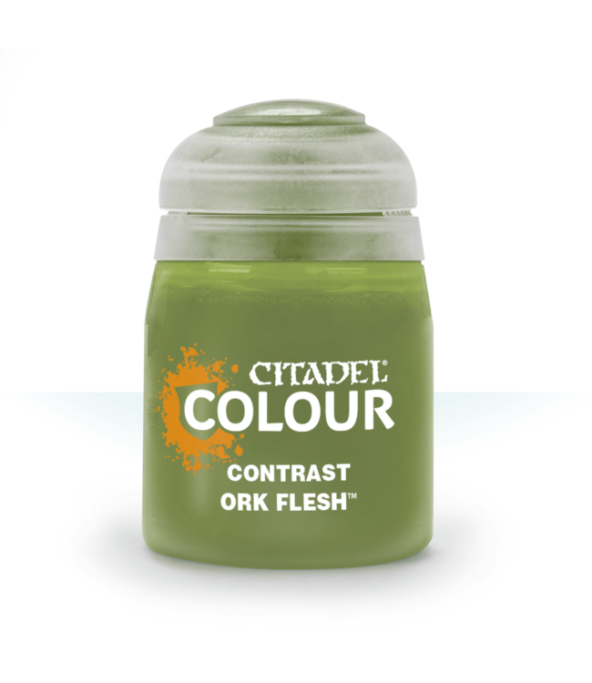 Citadel Colour Contrast: Ork Flesh (18ml) - Miniature Paint