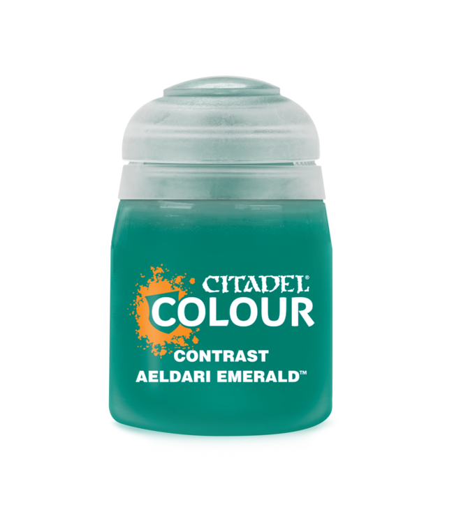 Citadel Colour Contrast: Aeldari Emerald (18ml) - Miniature Paint