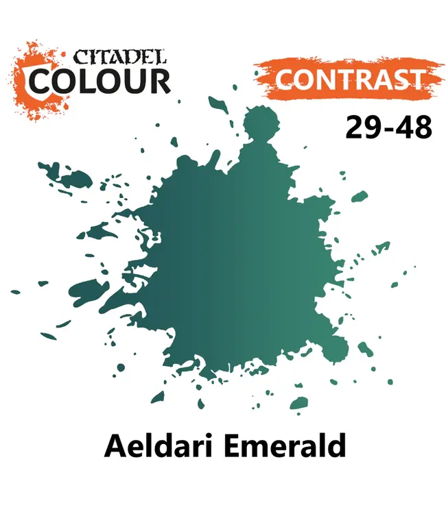 Citadel Colour Contrast: Aeldari Emerald (18ml) - Miniature Paint