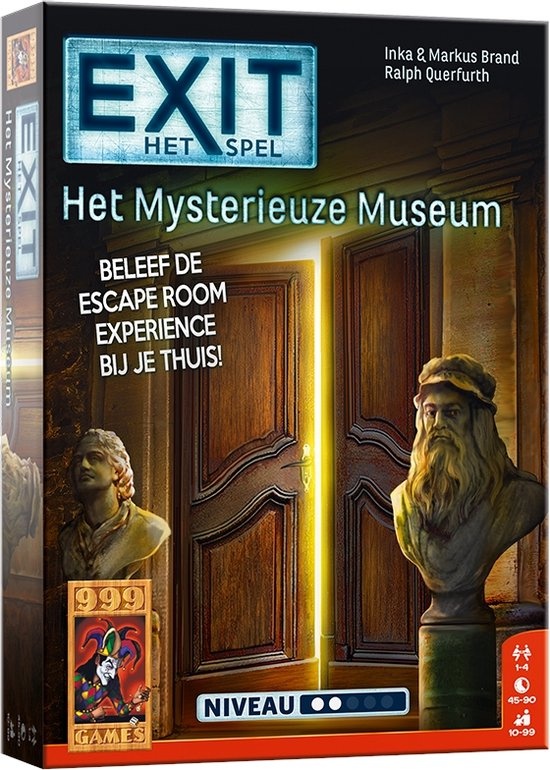 999 Games EXIT: Het Mysterieuze Museum (NL)