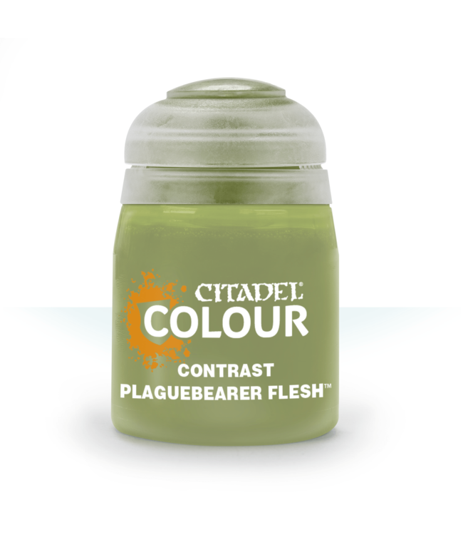 Citadel Colour Contrast: Plaguebearer Flesh (18ml) - Miniature Paint