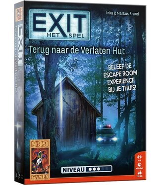 999 Games EXIT: Terug naar de Verlaten Hut (NL)