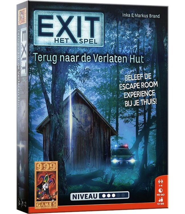 999 Games EXIT: Terug naar de Verlaten Hut (NL)