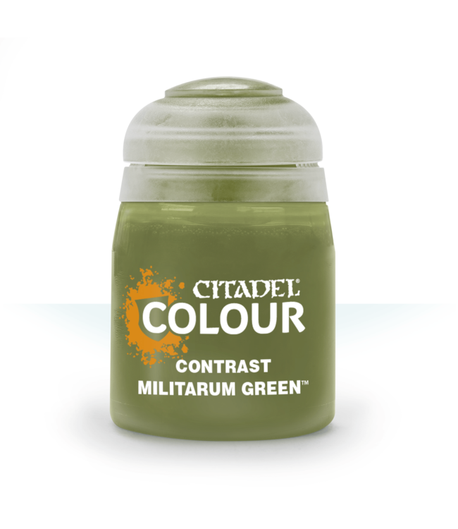 Citadel Colour Contrast: Militarum Green (18ml) - Miniature Paint