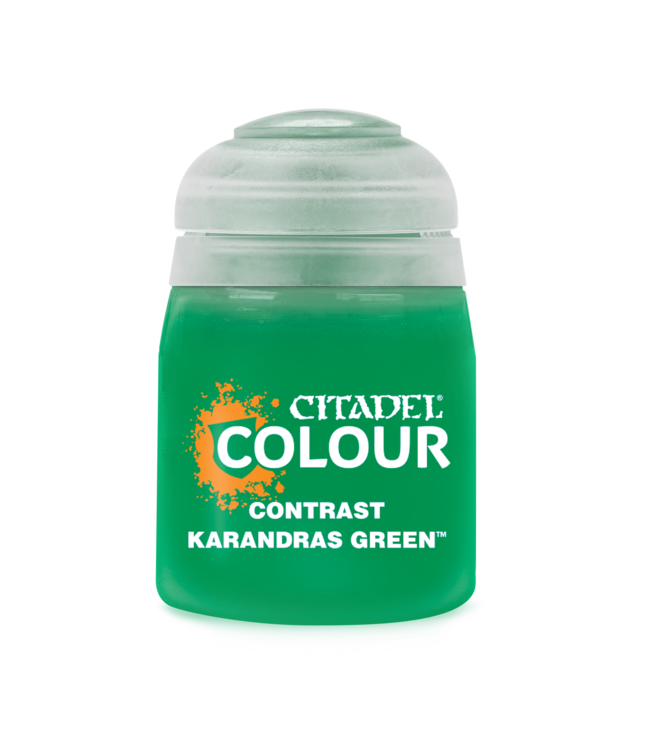Citadel Colour Contrast: Karandras Green (18ml) - Miniature Paint
