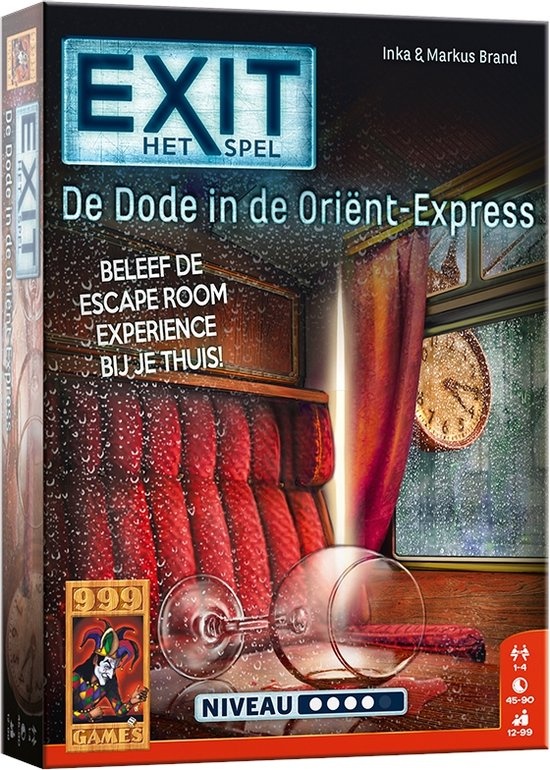 999 Games EXIT: De Dode in de Orient Express (NL)