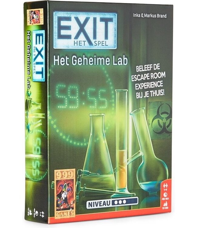 999 Games EXIT: Het Geheime Lab (NL)