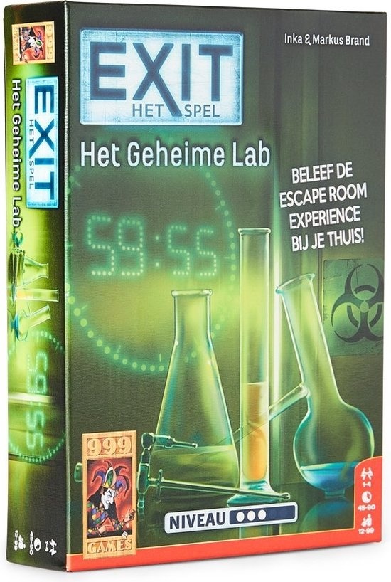 999 Games EXIT: Het Geheime Lab (NL)