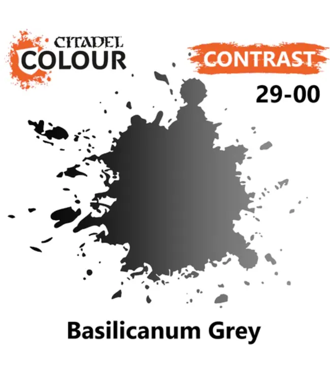 Citadel Colour Contrast:  Basilicanum Grey (18ml) - Miniature Paint