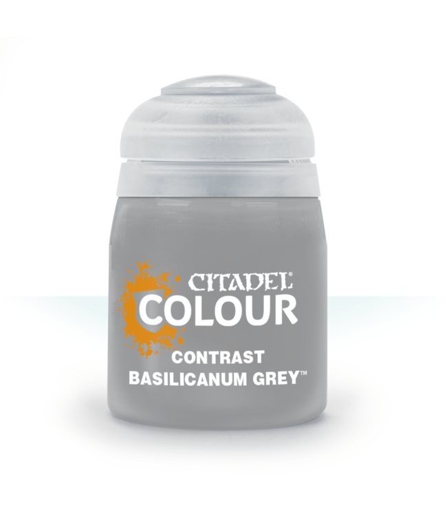 Citadel Colour Contrast:  Basilicanum Grey (18ml) - Miniature Paint