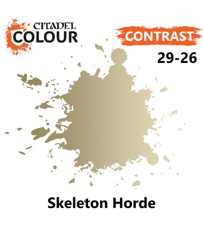 Citadel Colour Contrast:  Skeleton Horde (18ml) - Miniature Paint