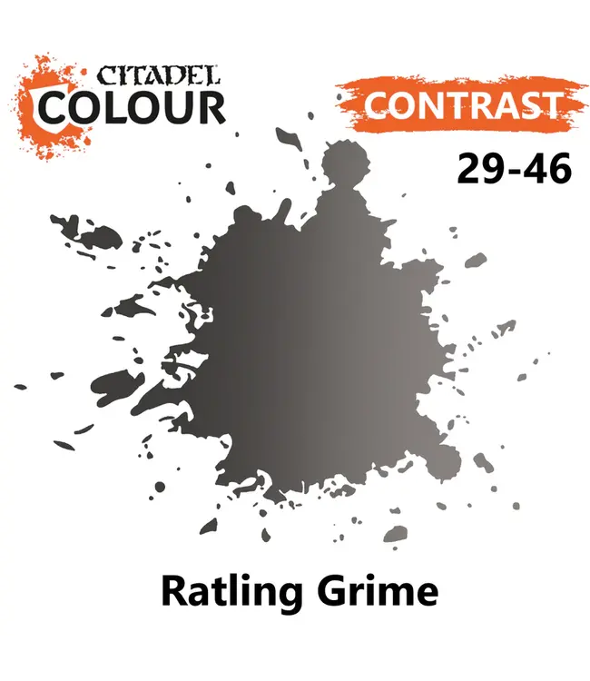 Citadel Colour Contrast:  Ratling Grime (18ml) - Miniature Paint