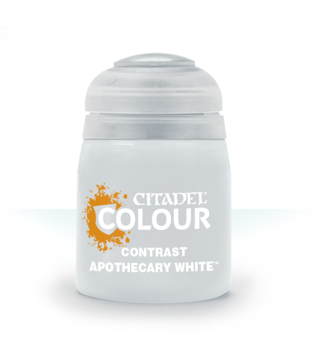 Citadel Colour Contrast:  Apothecary White (18ml) - Miniature Paint