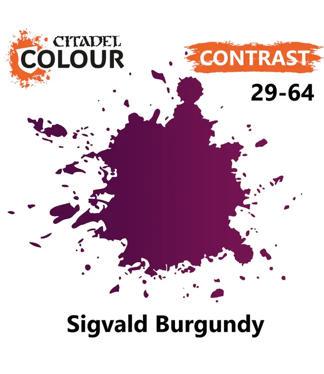 Citadel Colour Contrast:  Sigvald Burgundy (18ml) - Miniature Paint