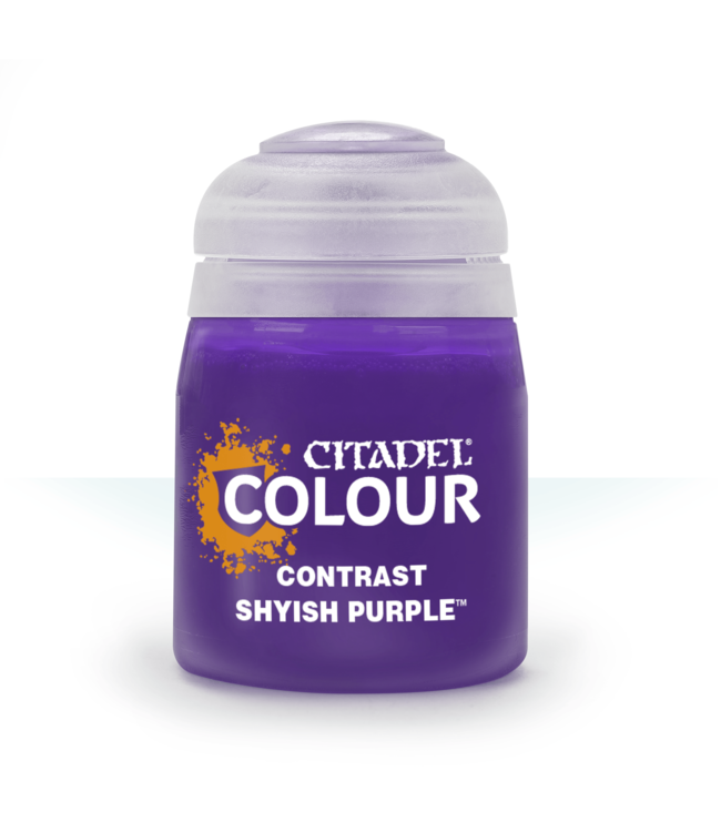 Citadel Colour Contrast:  Shyish Purple (18ml) - Miniature Paint
