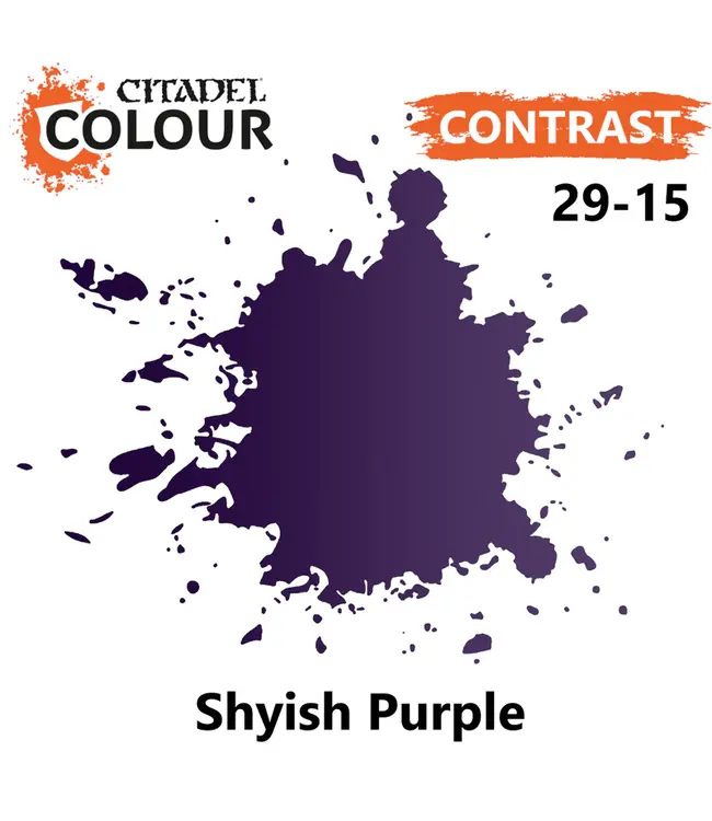 Citadel Colour Contrast:  Shyish Purple (18ml) - Miniature Paint