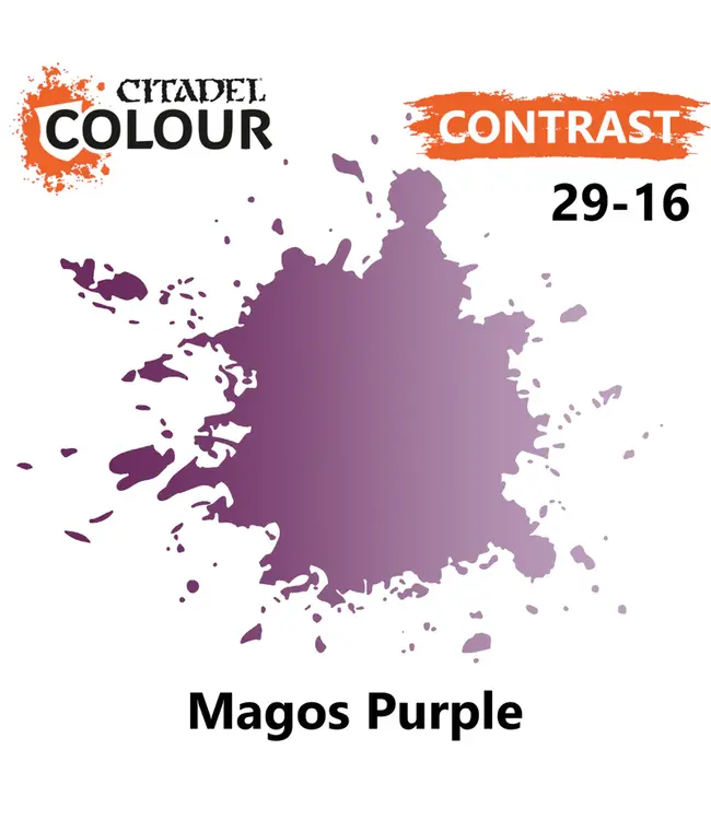 Citadel Colour Contrast:  Magos Purple (18ml) - Miniature Paint