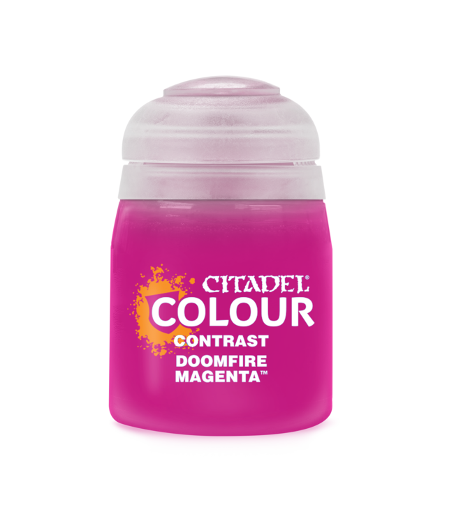 Citadel Colour Contrast:  Doomfire Magenta (18ml) - Miniature Paint