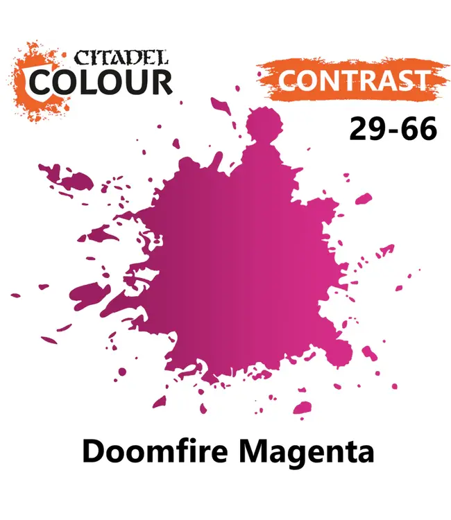 Citadel Colour Contrast:  Doomfire Magenta (18ml) - Miniature Paint