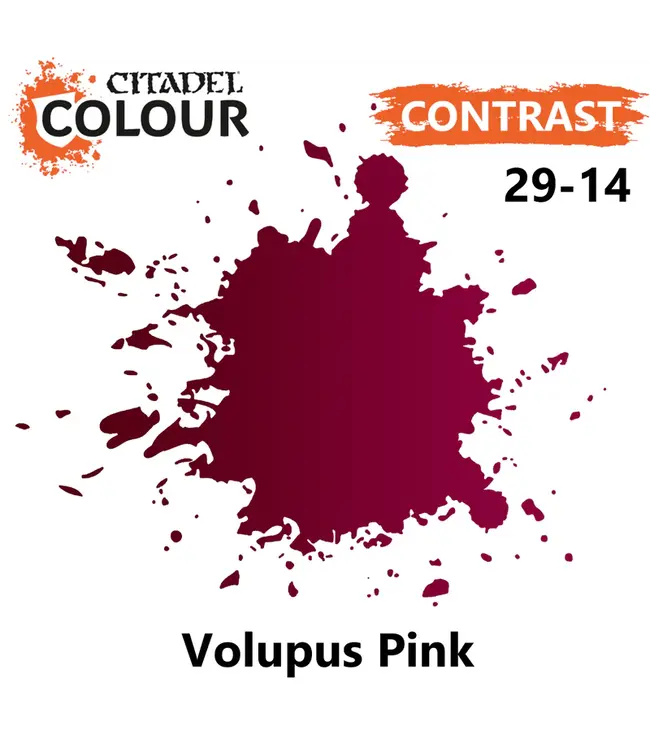 Citadel Colour Contrast:  Volupus Pink (18ml) - Miniature Paint
