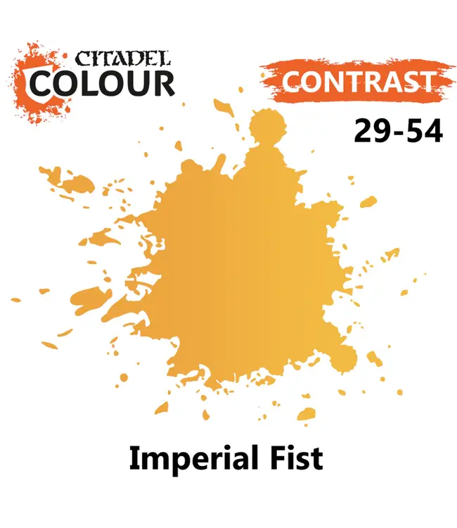 Citadel Colour Contrast:  Imperial Fist (18ml) - Miniature Paint