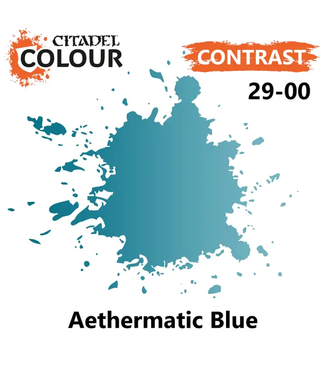 Citadel Colour Contrast:  Aethermatic Blue (18ml) - Miniature Paint