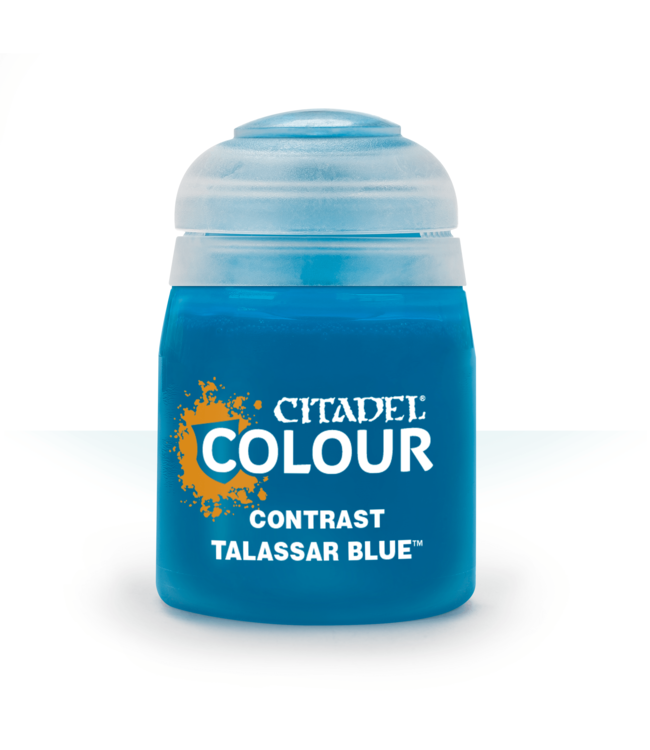 Citadel Colour Contrast:  Talasar Blue (18ml) - Miniature Paint