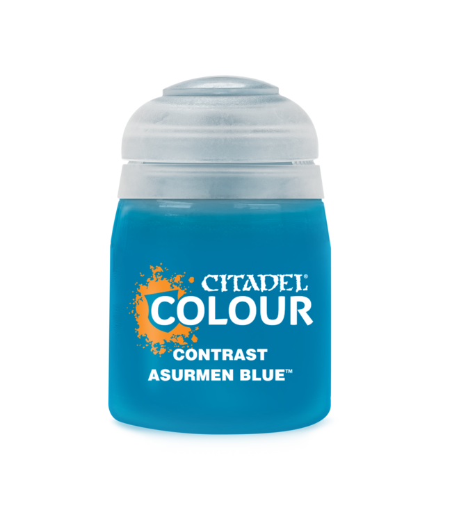 Citadel Colour Contrast:  Asurmen Blue (18ml) - Miniature Paint
