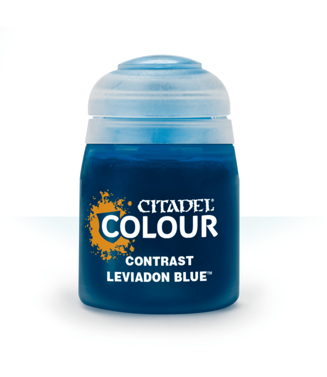Citadel Colour Contrast:  Leviadon Blue (18ml) - Miniature Paint