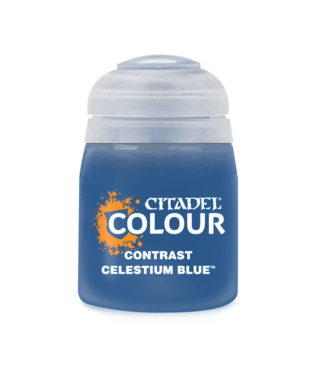 Citadel Miniatures Citadel Colour Contrast:  Celestium Blue (18ml)