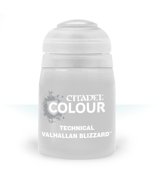 Citadel Colour Technical:  Valhallan Blizzard (24ml) - Miniature Paint