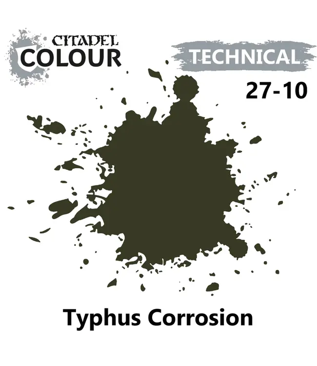 Citadel Colour Technical:  Typhus Corrosion (12ml) - Miniature Paint