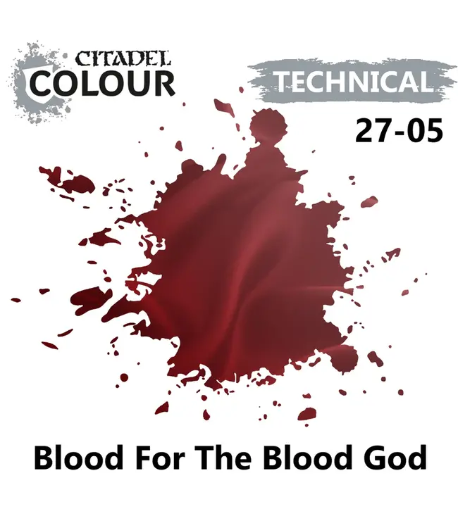 Citadel Colour Technical: Blood for the Blood God (12ml) - Miniature Paint