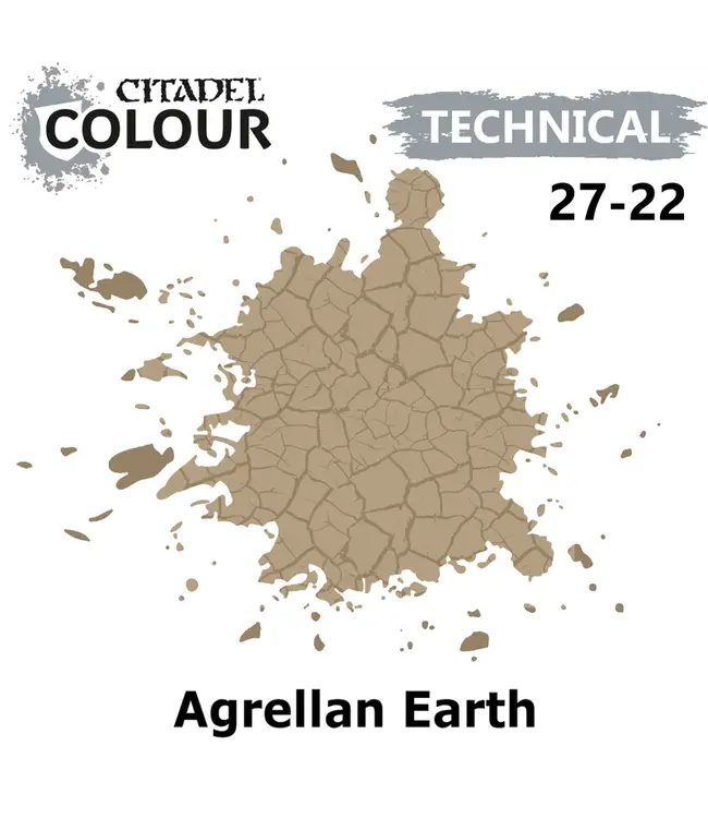 Citadel Colour Technical: Agrellan Earth (24ml) - Miniature Paint