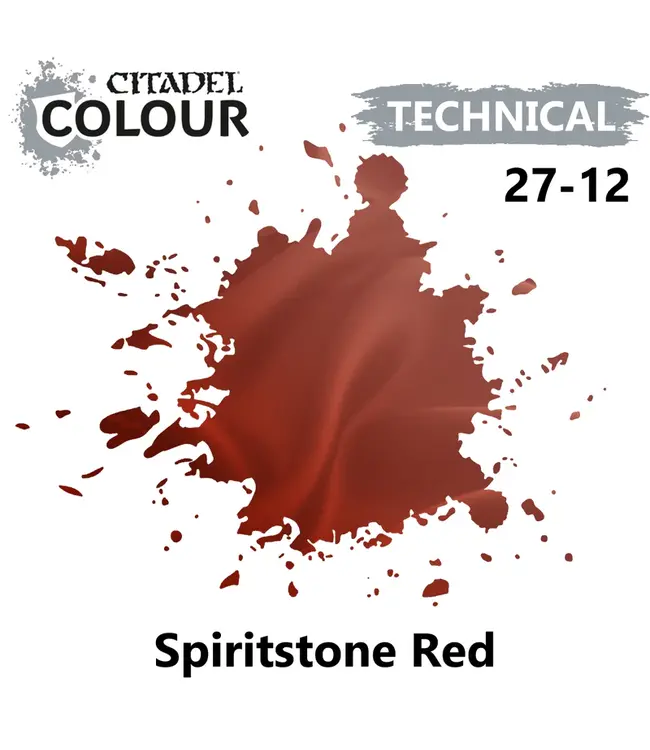 Citadel Colour Technical: Spiritstone Red (12ml) - Miniature Paint