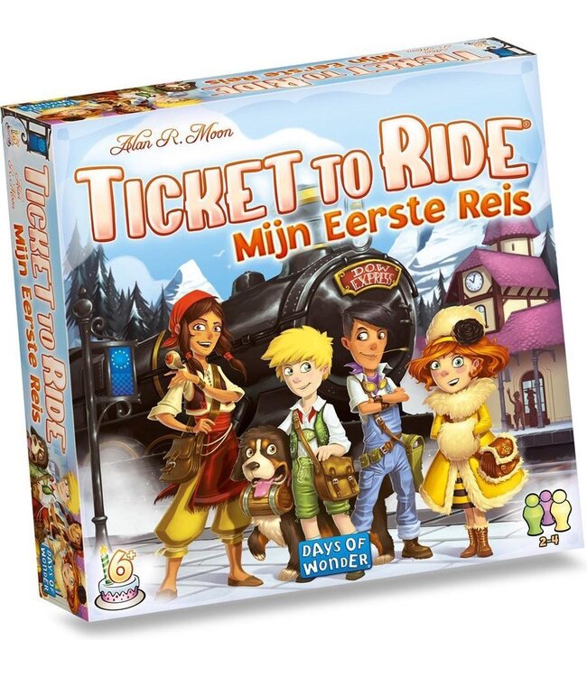Ticket to Ride: Mijn Eerste Reis (NL) - Brettspiel