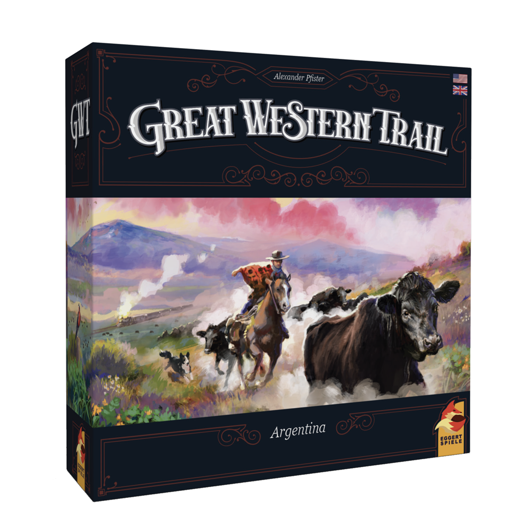 Eggertspiele Great Western Trail: Argentina (ENG)