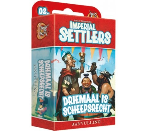 White Goblin Games Imperial Settlers: Driemaal is Scheepsrecht (NL)