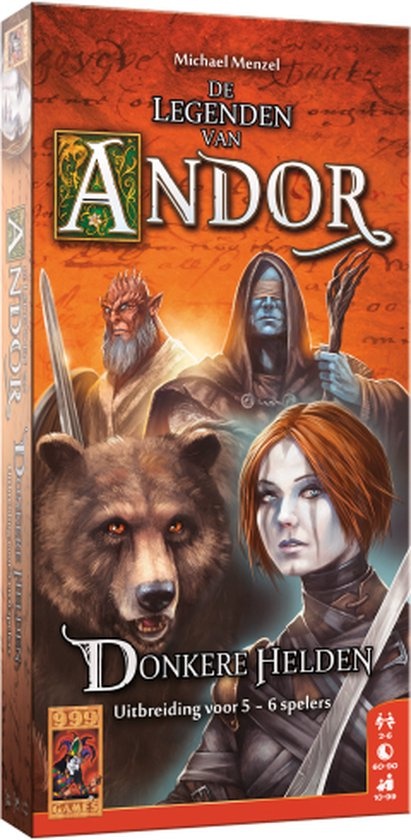 999 Games De Legenden van Andor: Donkere Helden 5/6 spelers (NL)