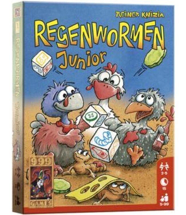 Regenwormen Junior (NL) - Dobbelspel