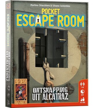 999 Games Pocket Escape Room: Ontsnapping uit Alcatraz (NL)