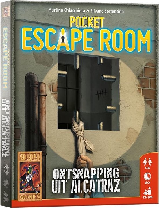 999 Games Pocket Escape Room: Ontsnapping uit Alcatraz (NL)