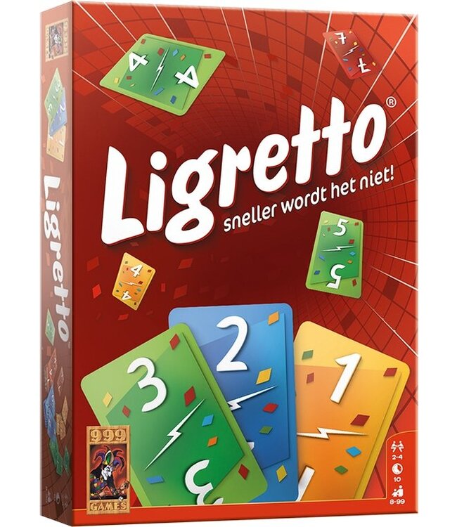 Ligretto: Rood (NL) - Kartenspiel