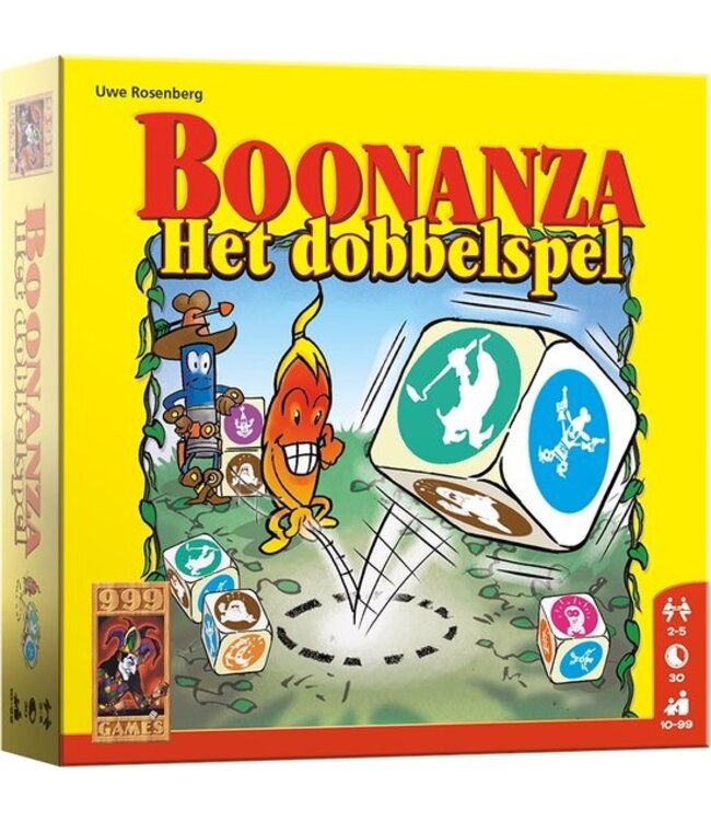 999 Games Boonanza: Het Dobbelspel (NL)