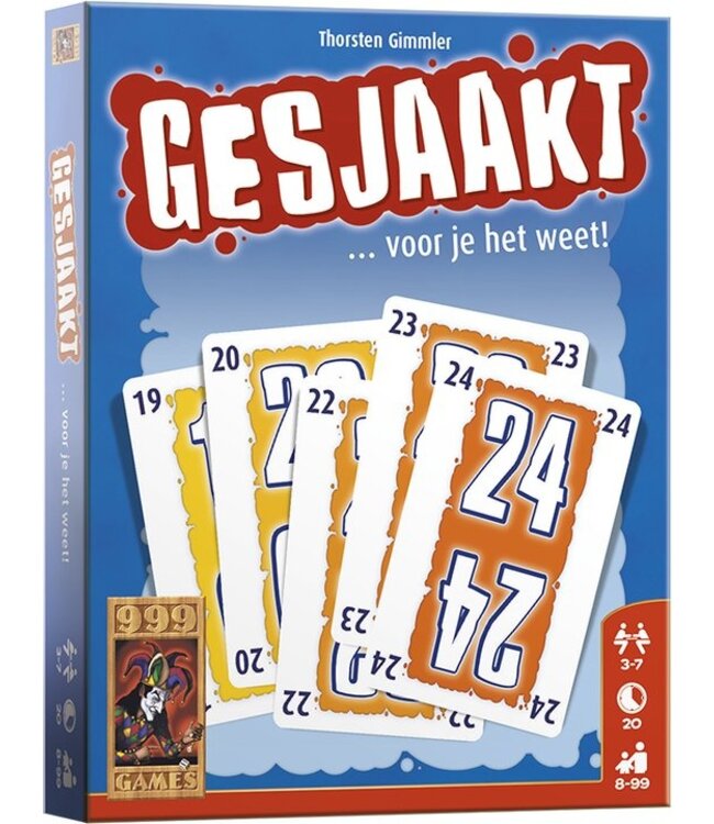 Gesjaakt (NL) - Kartenspiel