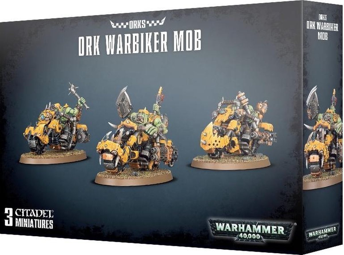 Citadel Miniatures Orks: Warbiker Mob