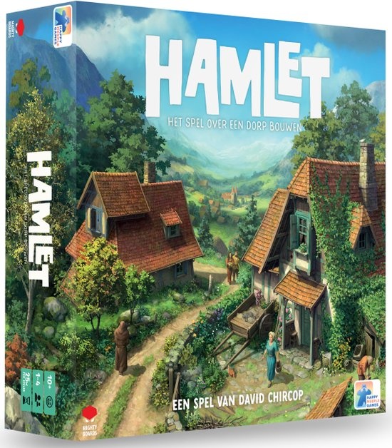 Happy Meeple Games Hamlet: Het Spel Over Een Dorp Bouwen (NL)