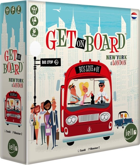 Iello Get On Board: New York & London (NL)