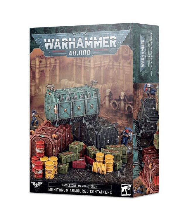 Warhammer 40,000 - Battlezone Manufactorum: Munitorum Armoured Containers