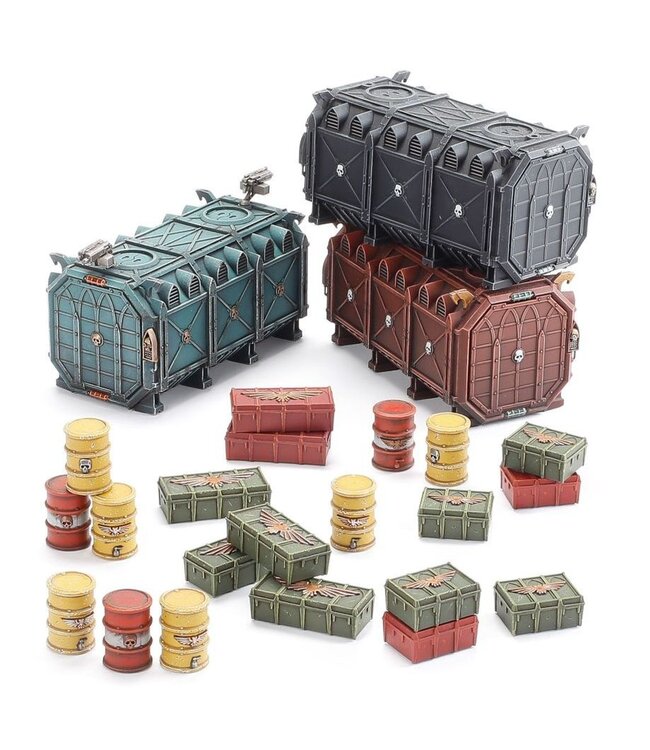 Warhammer 40,000 - Battlezone Manufactorum: Munitorum Armoured Containers